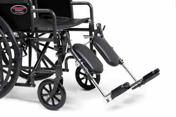 Advantage Reclining Wheelchair with Elevating Legrests - 16", 18" or 20" Seat - Image 5