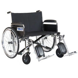 Alco Extra Heavy Duty Wheelchair, 26", 28" or 30" Width, Weight Capacity 700 lbs