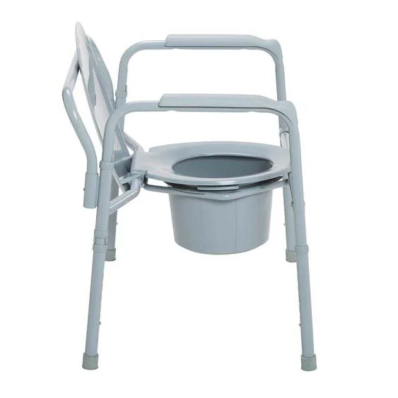 Bariatric Folding Commode, Weight Capacity 650 lbs - Image 3