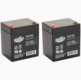 Battery Replacement (pair) for Lumex LF1050, LF1090, LF2020 & LF2090 Lift Models