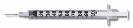 BD Insulin Syringe with Ultra-Fine Needle, 31 Ga