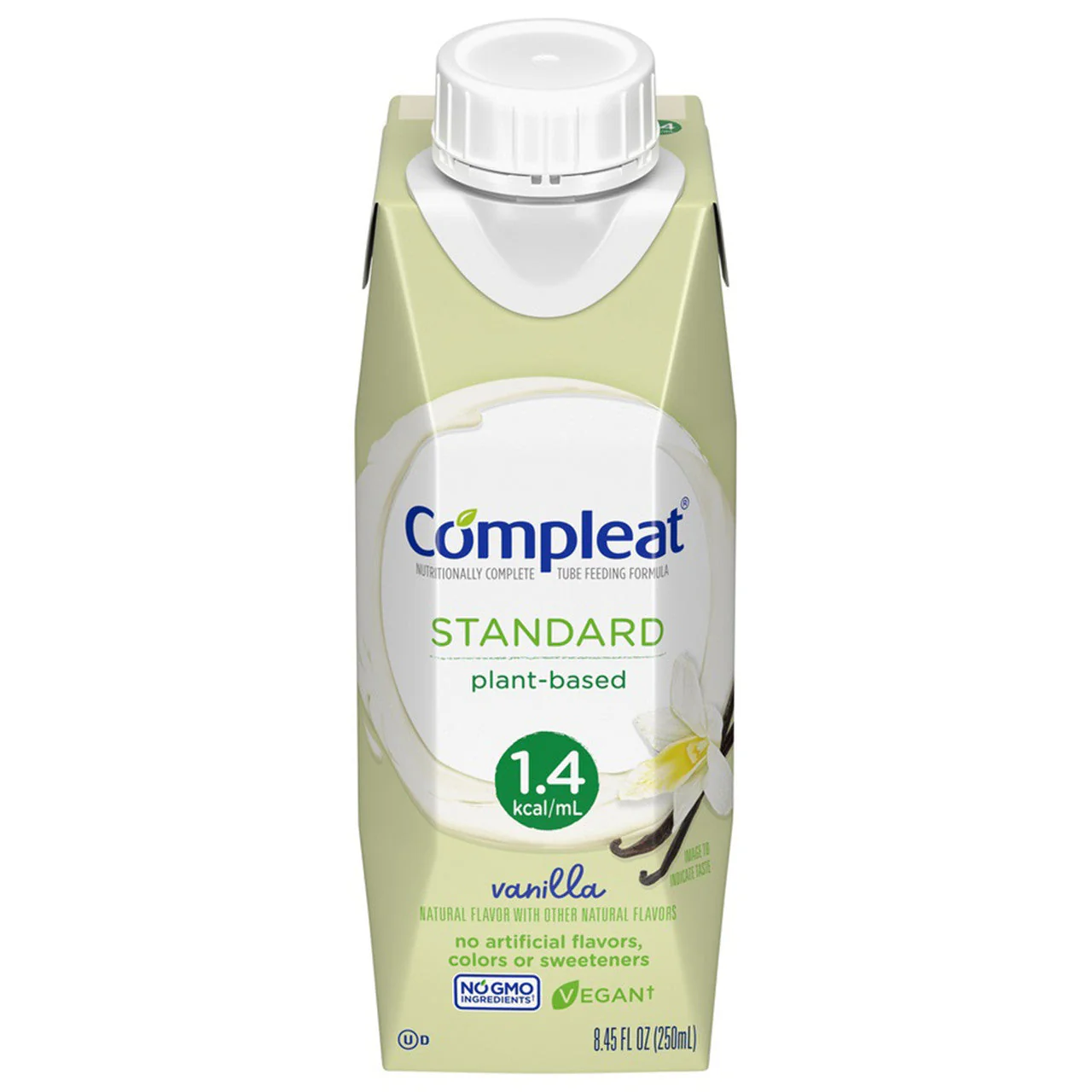 Compleat® Oral Supplement Standard 1.4 Cal Vanilla Flavor Liquid 8.45 oz. Carton