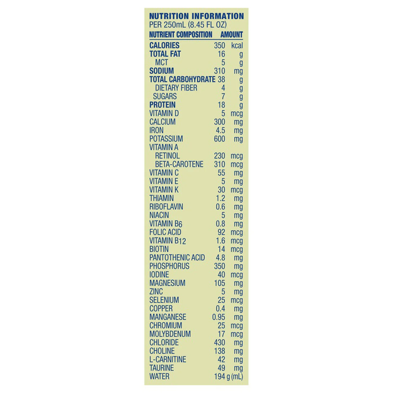 Compleat® Oral Supplement Standard 1.4 Cal Vanilla Flavor Liquid 8.45 oz. Carton - Image 2