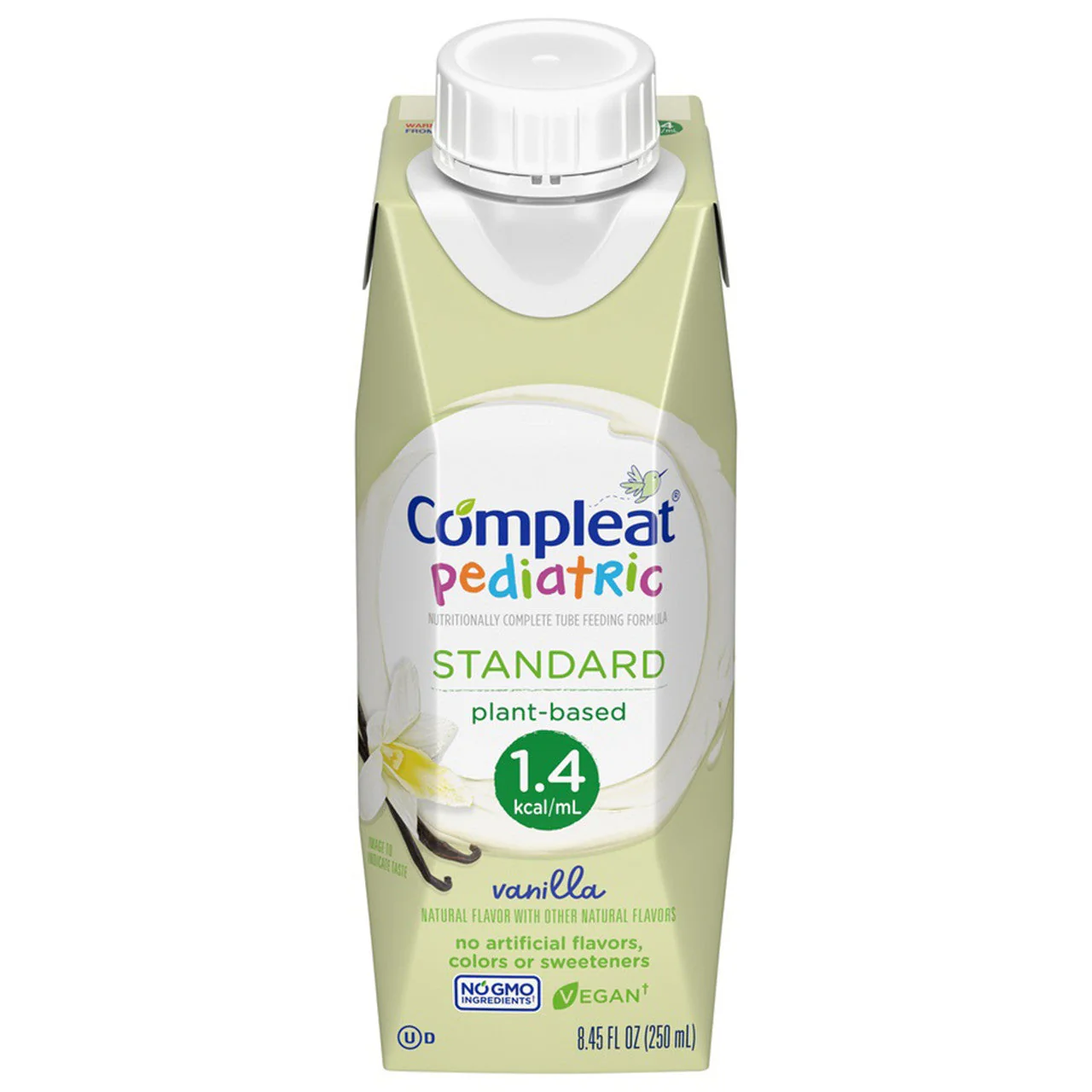 Compleat® Pediatric Oral Supplement Standard 1.4 Cal Vanilla Flavor 8.45 oz. Carton