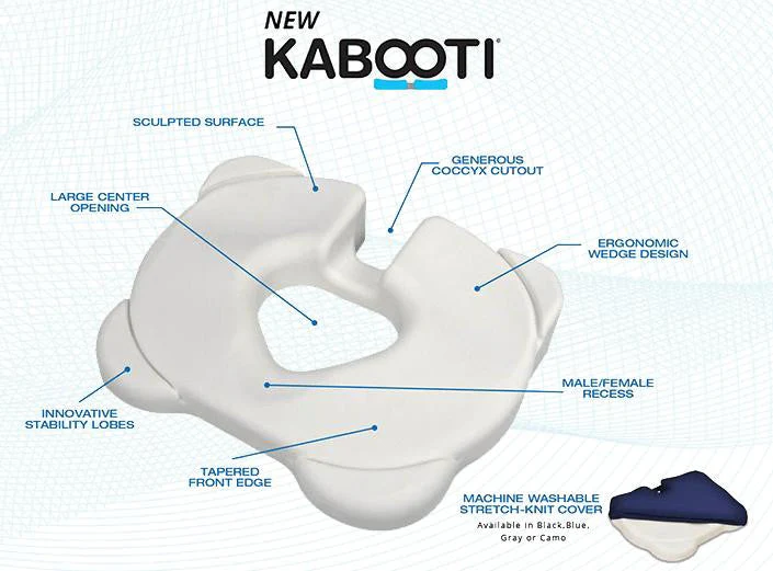 Contour Kabooti Orthopedic Seat Cushion - Image 3