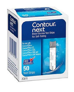 Contour Next Blood Glucose Test Strips (Box of 50) - Image 2