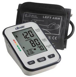 Deluxe Automatic One-Touch Blood Pressure Monitor w/ Upper Arm Cuff - Image 2