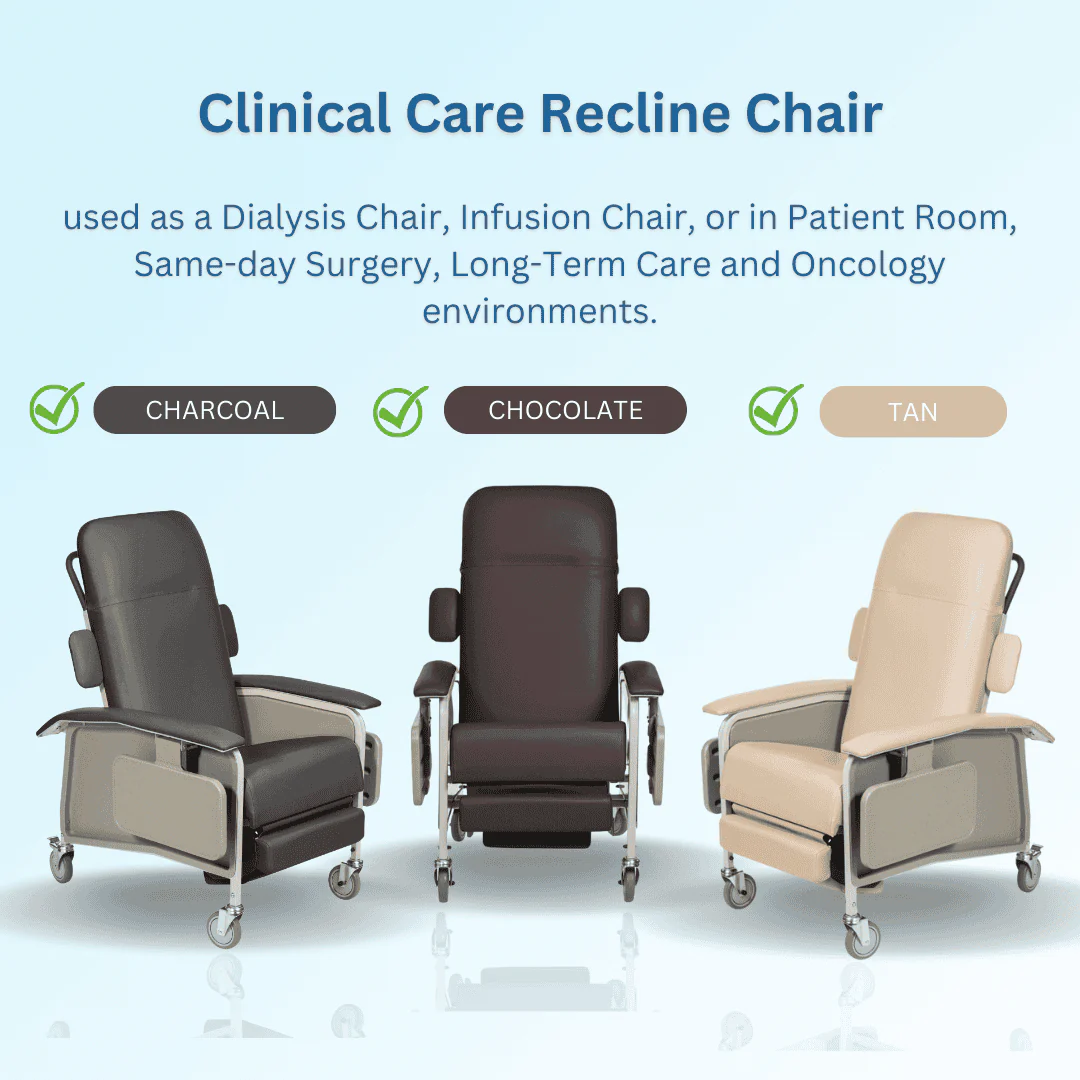 Drive Clinical Care Recliner, Dialysis, Infusion Chair - Image 7