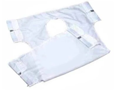Drive Heavy Duty Seat/Back Patient Lift Sling with Optional Commode Opening