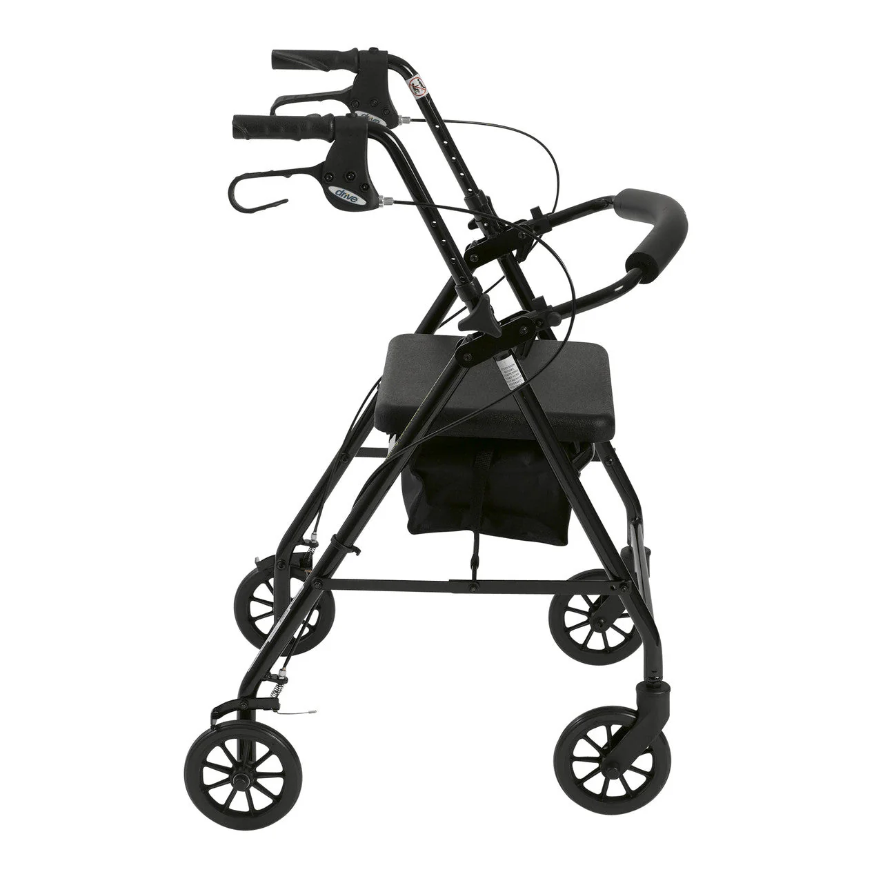 Drive Lightweight Walker Rollator - User Height 5'2" to 6'0" - Image 3