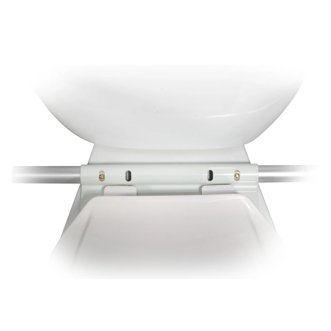 Drive Medical Adjustable Toilet Safety Frame with Padded Armrests - Image 3