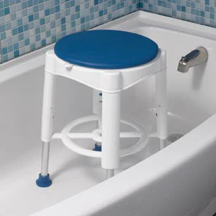 Drive Medical Bathroom Safety Swivel Seat Shower Stool - Image 2