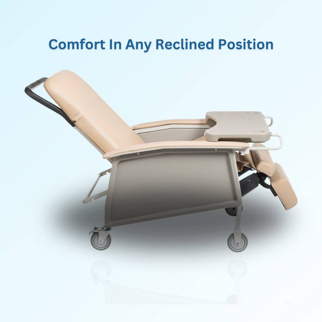 Drive Medical Extra-Wide Bariatric 3-Position Recliner - 500 lbs Capacity - Image 5