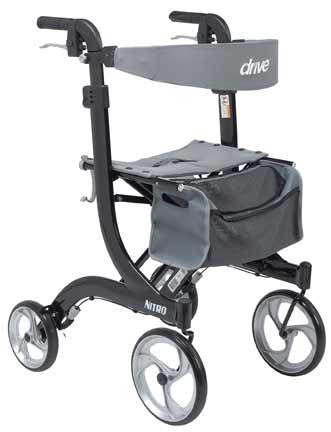 Drive Medical Nitro Rollator Tall — User Height 6' 0" and Taller - Image 3