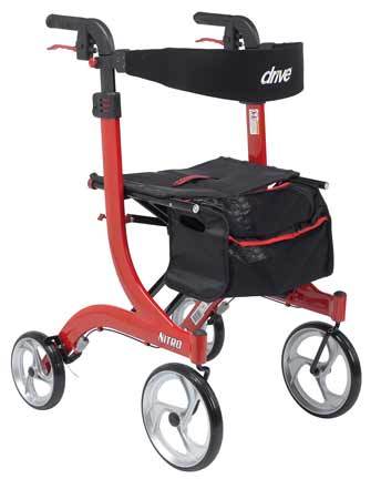 Drive Medical Nitro Rollator Tall — User Height 6' 0" and Taller - Image 5