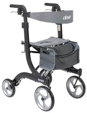 Drive Medical Nitro Rollator Tall — User Height 6' 0" and Taller - Image 6
