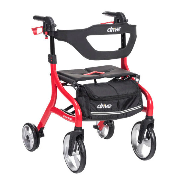 Drive Medical Nitro Sprint Rollator - User Height 4'9" to 6'2" - Image 5