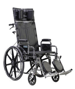 Drive Sentra Full Reclining Wheelchair - 22" Seat - Image 2