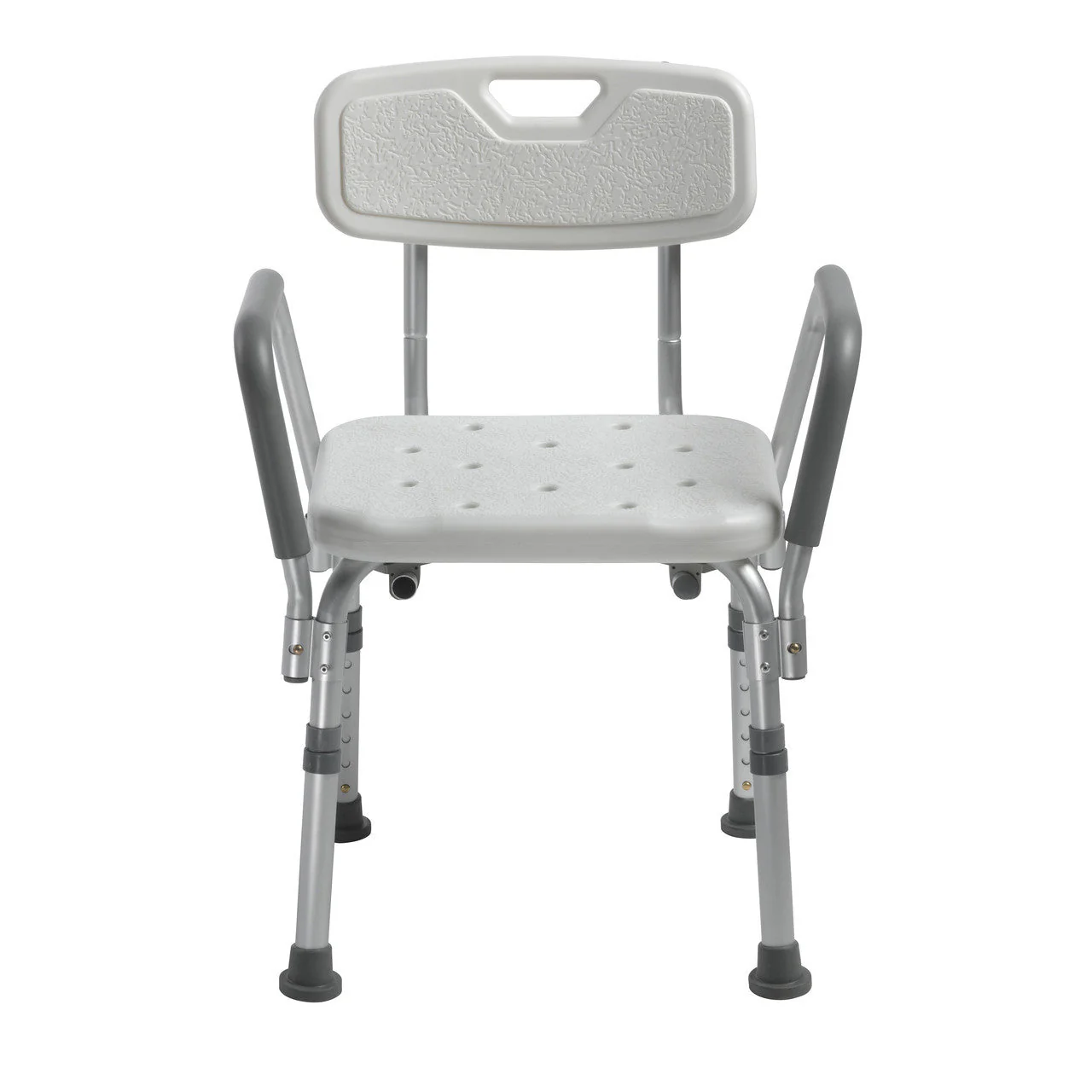 Drive Medical Shower Chair with Back & Removable Padded Arms - Image 2