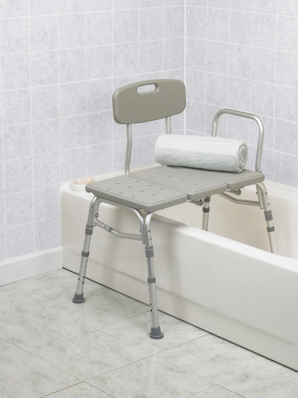 Drive Medical Three-Piece Transfer Bench - Image 3