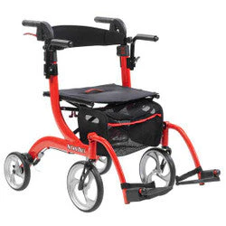 Drive Nitro Duet Rollator & Transport Chair - Users Height 5'2" to 6'0" - Image 3