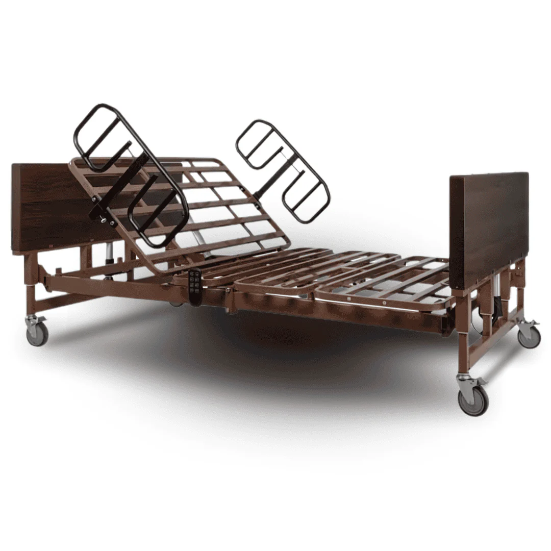 Dynarex Bariatric Bed - 42", 48" & 54"W - Weight Capacity 600, 750 & 1000 lbs