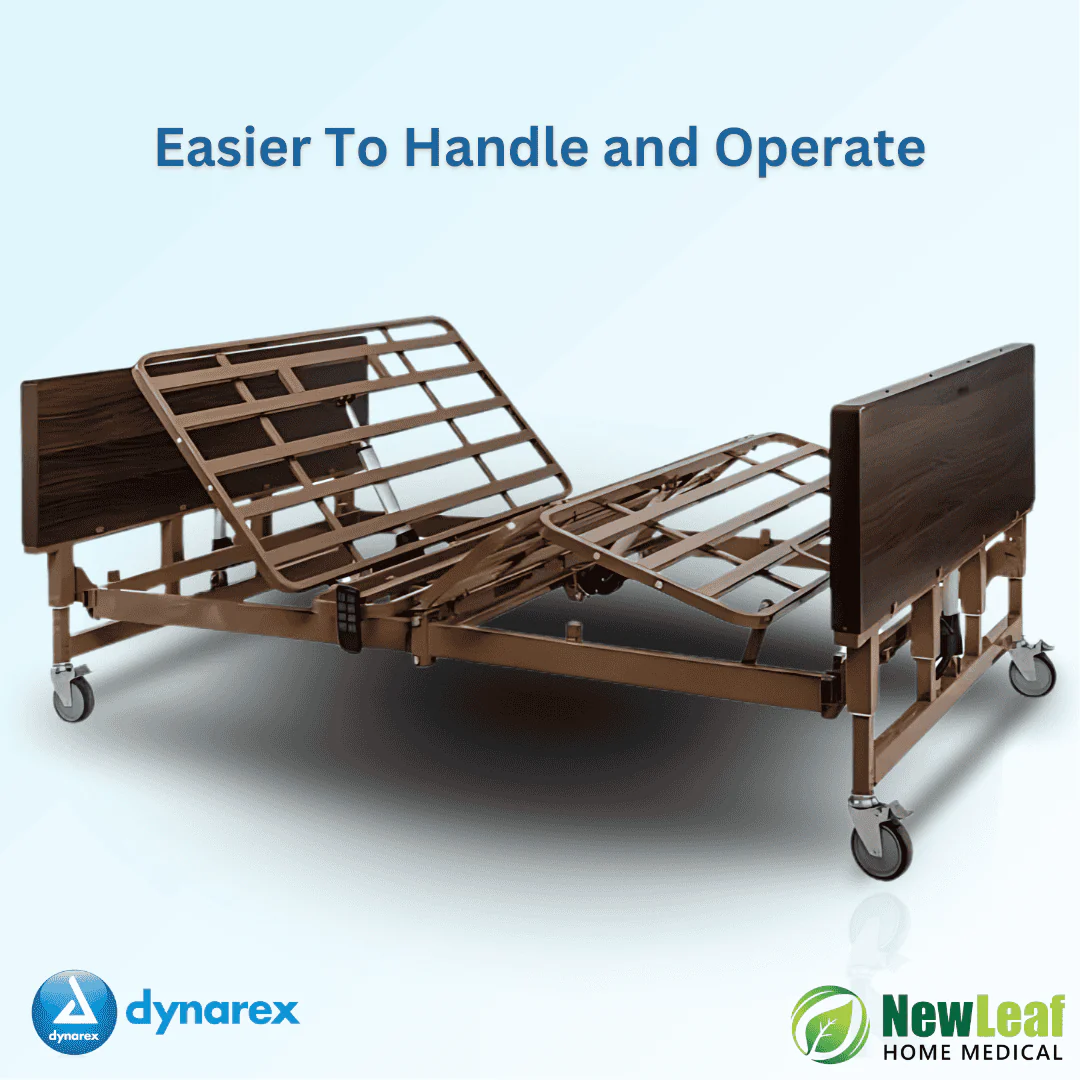 Dynarex Bariatric Bed - 42", 48" & 54"W - Weight Capacity 600, 750 & 1000 lbs - Image 2