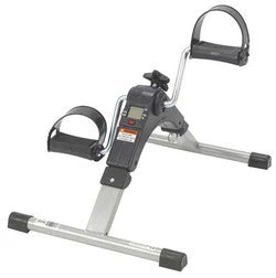 Folding Exercise Peddler with Electronic Display, Black - Image 3
