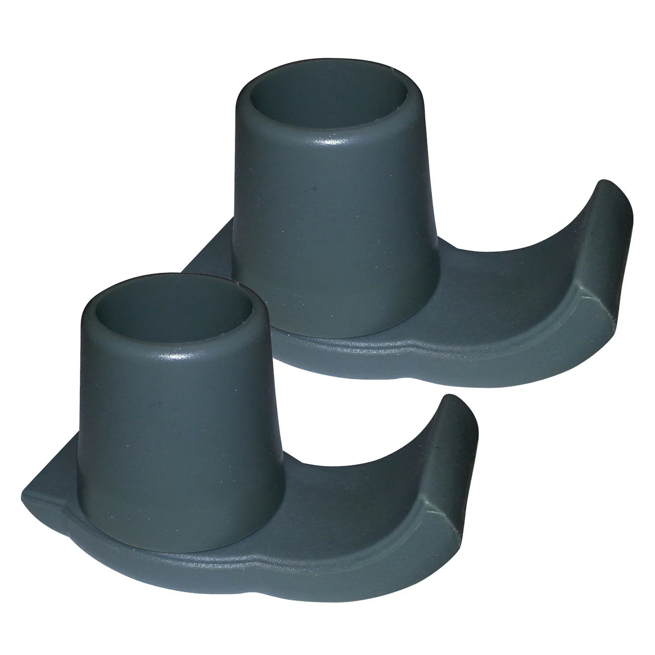 Glide Ski for 1 1/8" Tube Walkers, Gray (1 Pair)