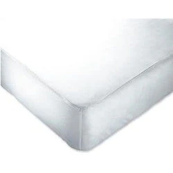 Graham-Field Fitted Vinyl Mattress Protector - 36" x 80" x 6" - Image 2