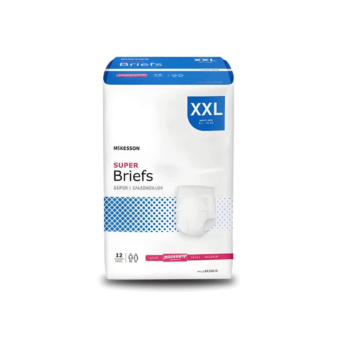 Incontinence Brief McKesson Adult Unisex Disposable Moderate Absorbency - Image 2