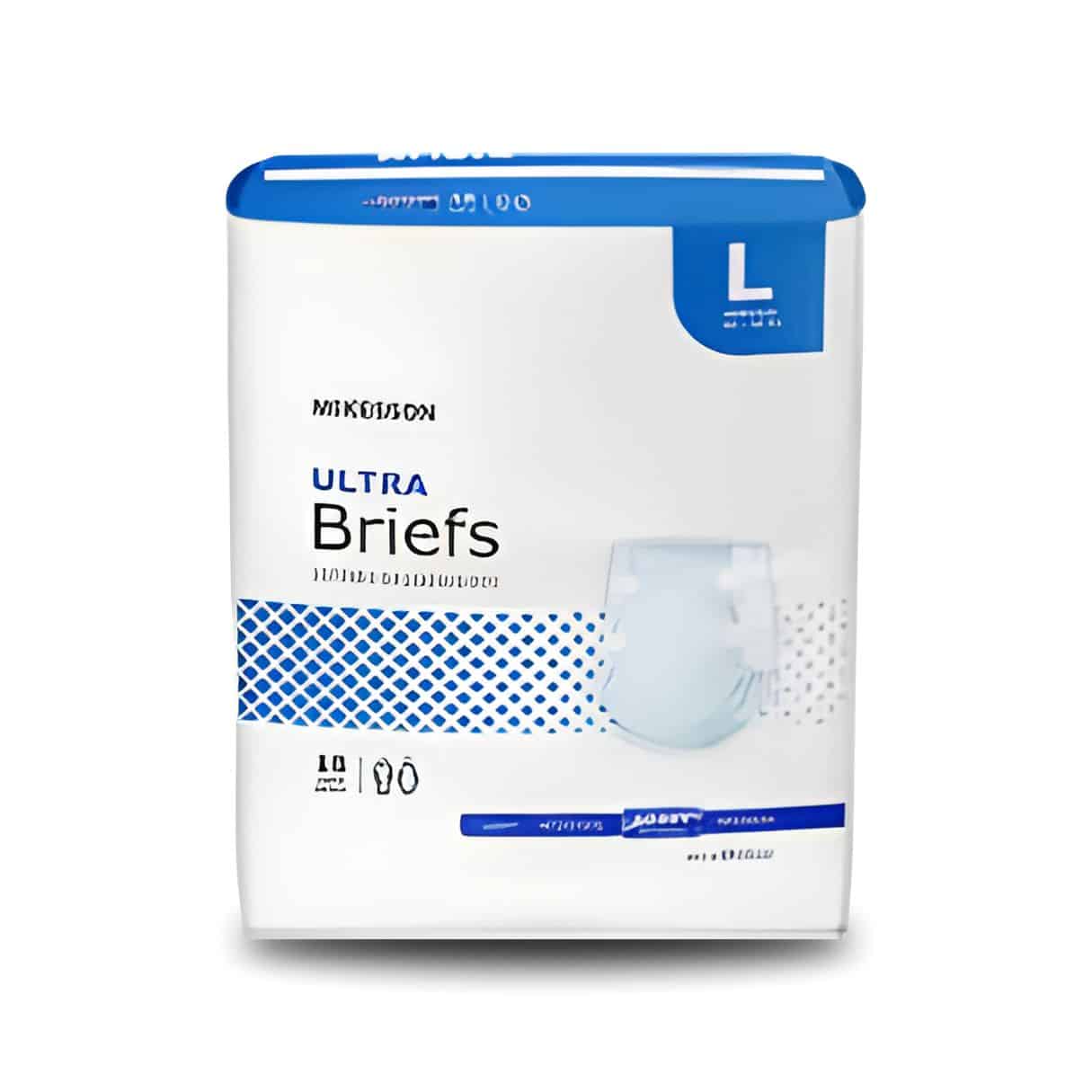 Incontinence Brief McKesson Ultra Adult Unisex Disposable Heavy Absorbency - Image 3