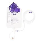 Kangaroo Joey Enteral Feeding Pump Set w/ Anti-Free Flow - 500 mL or 1000 mL - Image 2