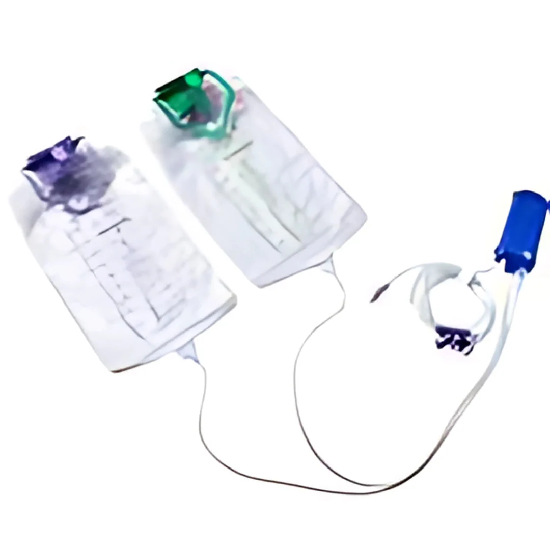 Kangaroo OMNI Feed Set w/ Flush Bag, Anti-Free Flow - 500 mL & 1000 mL - Image 2