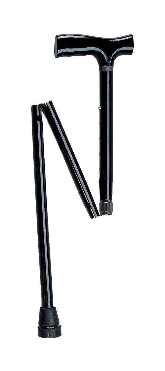 Lightweight Adjustable Folding Cane with T Handle - Image 2