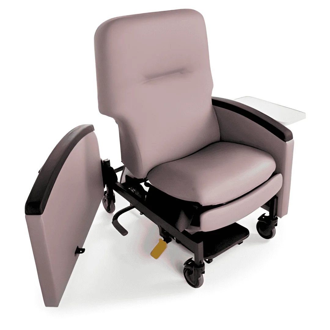 Lumex Pivot-Arm Clinical Care Recliner with Swing Away Arms - Image 13