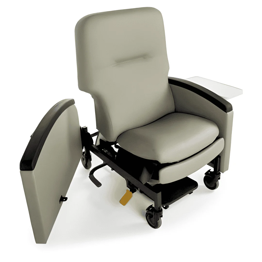 Lumex Pivot-Arm Clinical Care Recliner with Swing Away Arms - Image 19