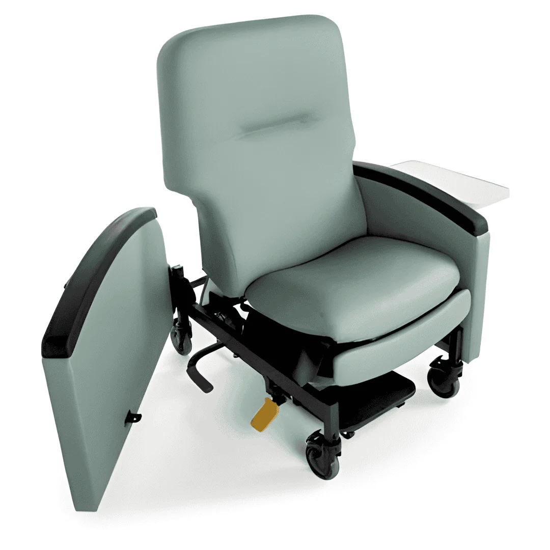 Lumex Pivot-Arm Clinical Care Recliner with Swing Away Arms - Image 20