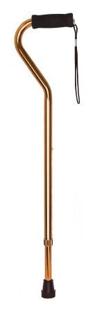 McKesson Aluminum Offset Cane - 30" to 39" Height - Image 2