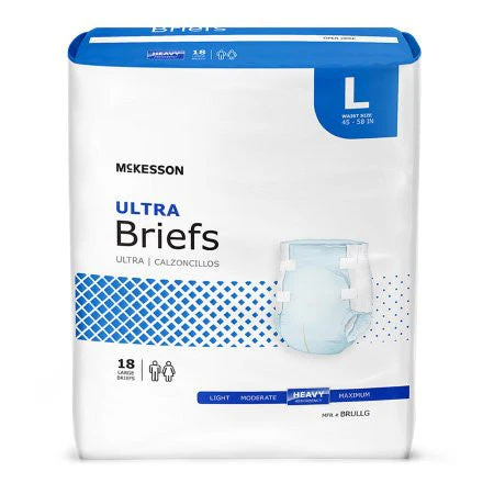 McKesson Ultra Adult Tab Closure Briefs - Heavy Absorbency - Image 3
