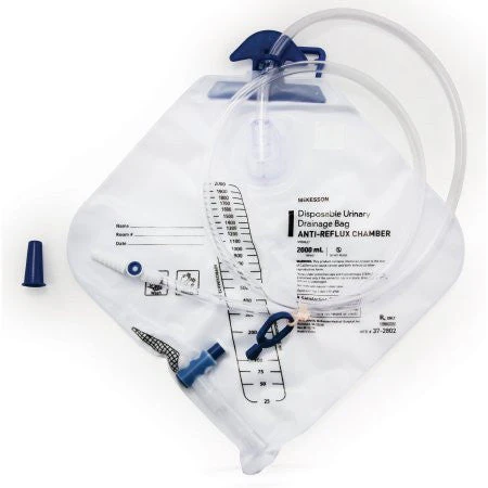 McKesson Urinary Drainage 2000 mL Bag, Sterile
