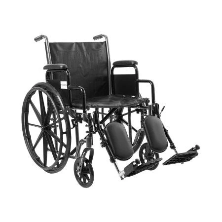McKesson  Wheelchair w/ Removable Desk Length Arms - 20" Seat