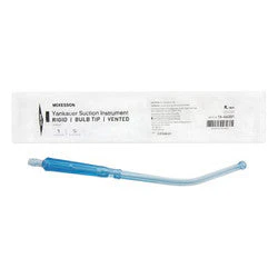 McKesson Yankauer Style Suction Tube, Vented (Case of 50) - Image 2