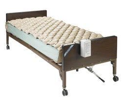 Med-Aire Alternating Pressure Pump & Pad with End Flaps, 36"W x 123"L x 2.5"H - Image 5
