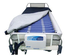 Med-Aire Plus Alternating Pressure Low Air Loss Bariatric Mattress System w/ Raised Edge, 36" x 80" - Image 3