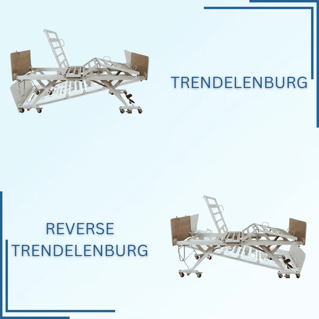 Dynarex DB300 Bariatric Long Term Care Bed with Expandable Deck & Trendelenburg - Image 4