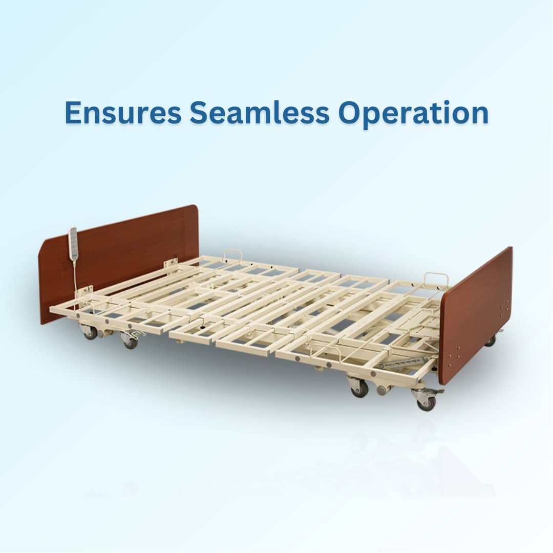 Dynarex DB600 Bariatric HD Long-Term Care Bed - 42" to 54" Width & 80" to 88" Length - Image 4