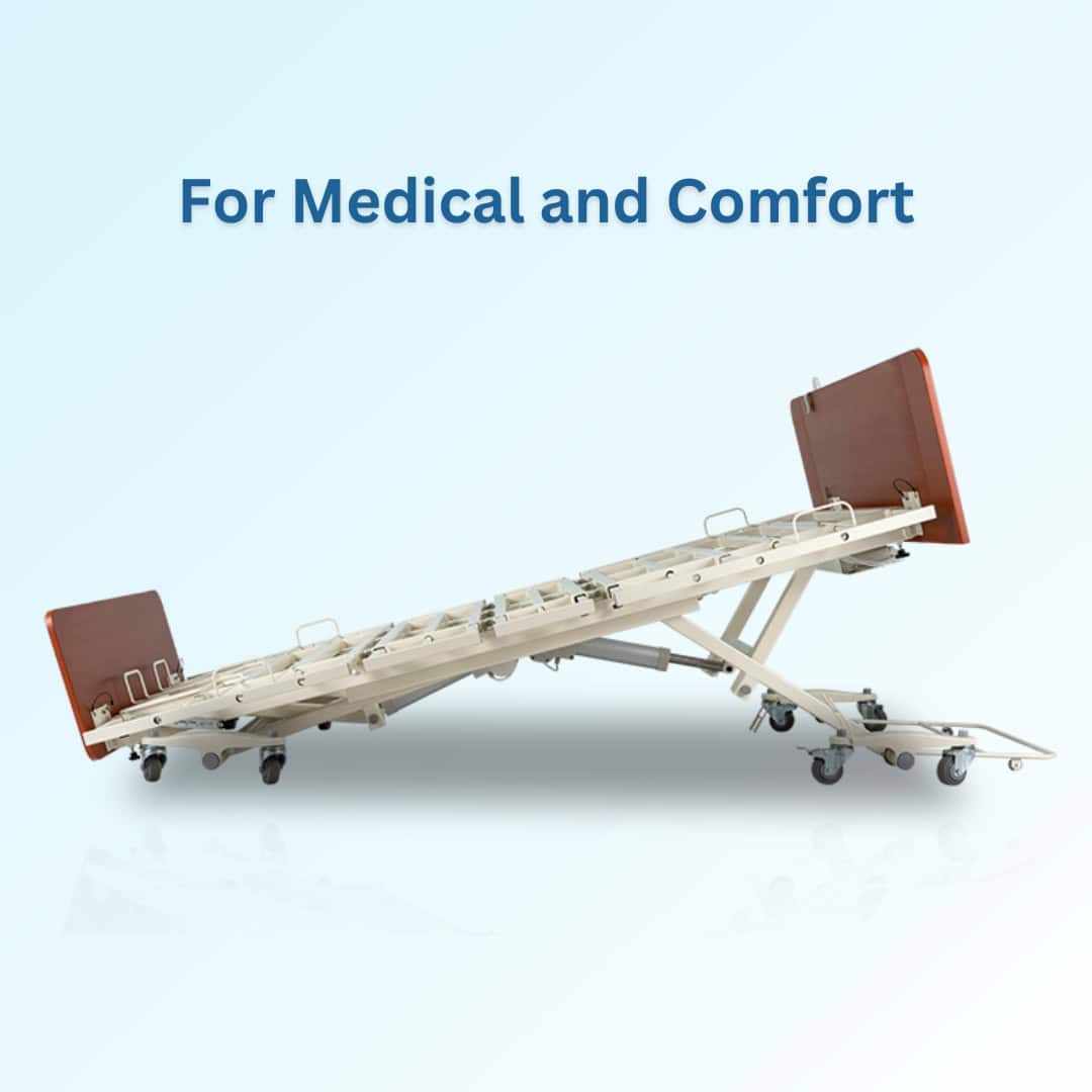 Dynarex DB600 Bariatric HD Long-Term Care Bed - 42" to 54" Width & 80" to 88" Length - Image 8