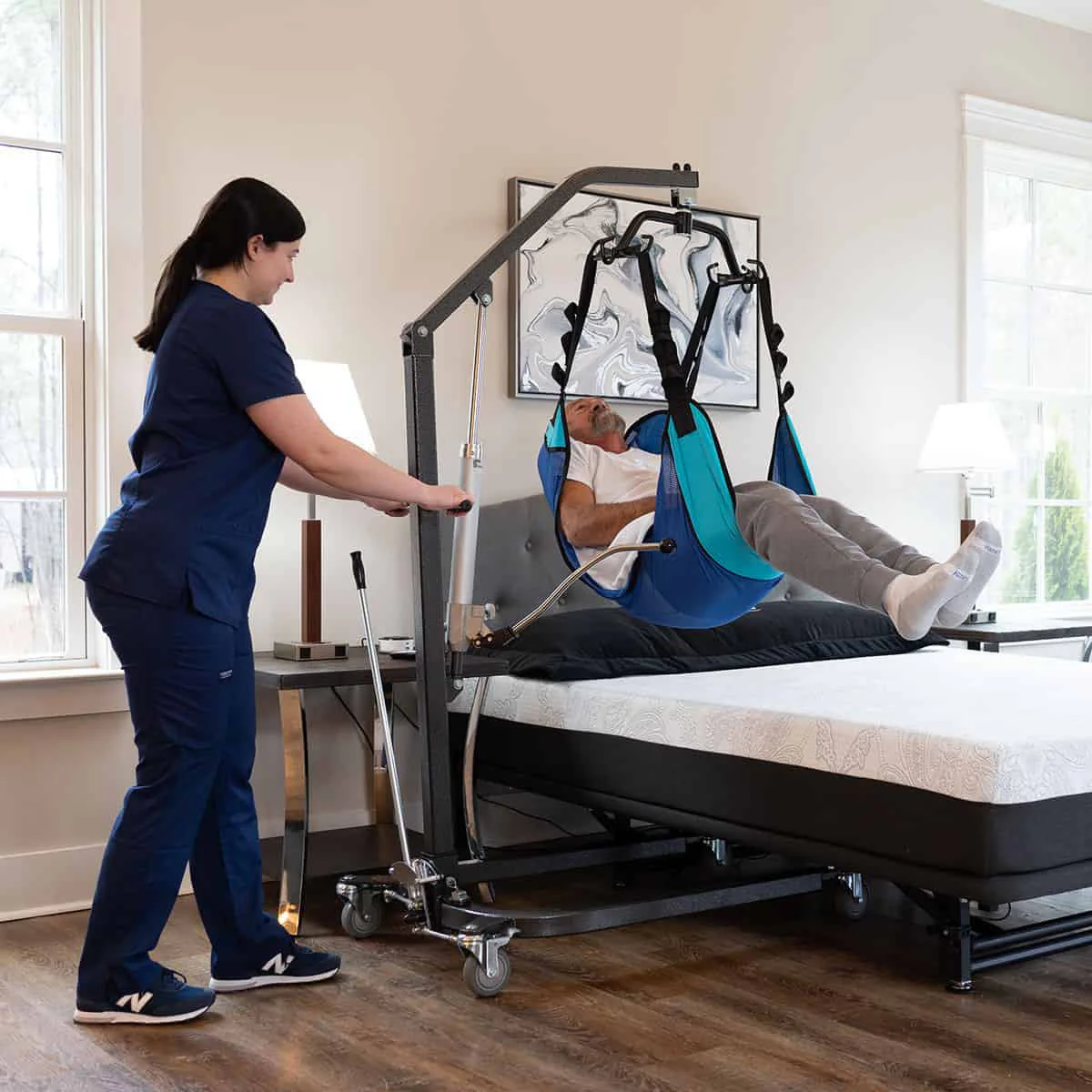 Flex-A-Bed Hi-Lo Adjustable Height Medical Bed - Image 11