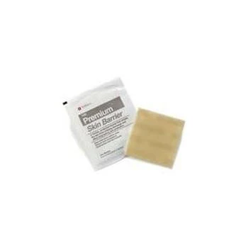 Premier Standard Wear Flat Skin Barrier, 4" x 4" (Box of 5) - Image 2